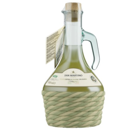 Przejdź do produktu Oliwa niefiltrowana z pierwszego tłoczenia z oliwek San Martino amfora 500 ml - Levante