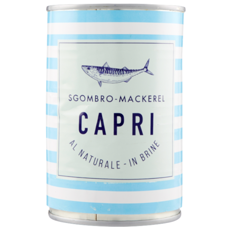Przejdź do produktu Makrele w puszce Sgombro al Naturale 425g - Capri