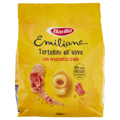 Przejdź do produktu Tortellini z surową szynką Emiliane Tortellini Prosciutto Crudo 500g - Barilla