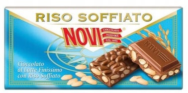 Przejdź do produktu Czekolada mleczna z ryżem preparowanym 80g - Novi