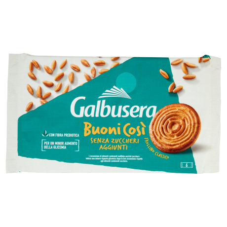 Przejdź do produktu Ciastka Buoni Cosi' Frollino bez cukru 330g - Galbusera