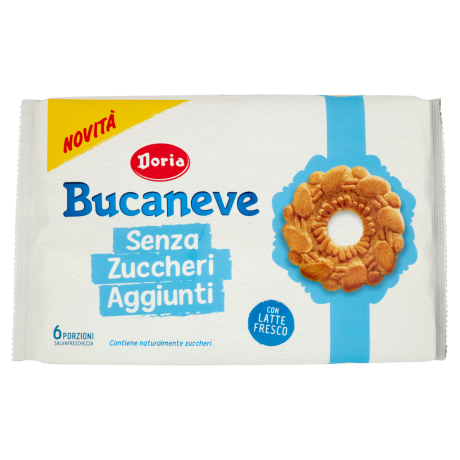Przejdź do produktu Ciastka bez cukru Bucaneve 263g - Doria