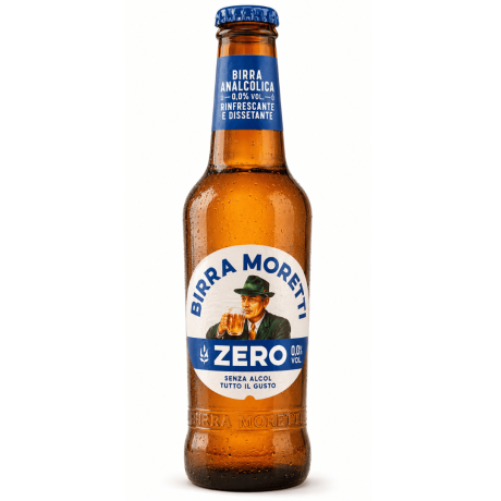 Przejdź do produktu Piwo bezalkoholowe Birra Moretti Zero 330ml - Moretti