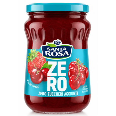 Przejdź do produktu Konfitura z czerwonych owoców bez cukru 300g - Santa Rosa