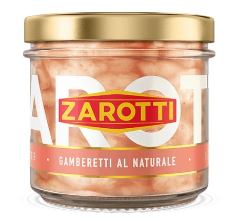 Przejdź do produktu Krewetki koktajlowe w zalewie Gamberetti al Naturale 110g- Zarotti