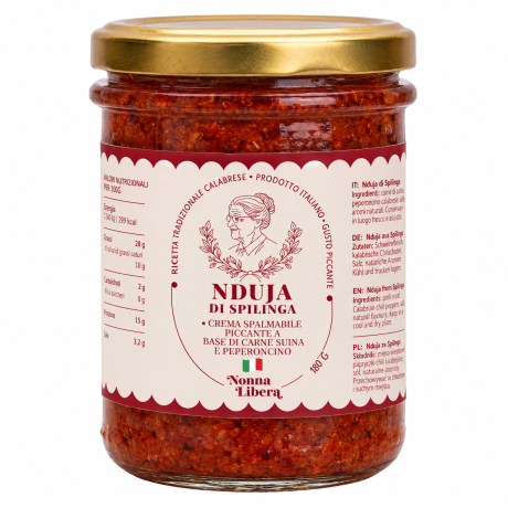 Przejdź do produktu Nduja di Spilinga 180g - Nonna Libera
