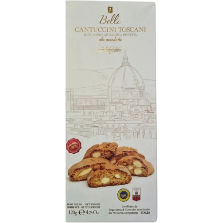 Przejdź do produktu Ciasteczka Cantuccini Toscani IGP alle Mandorle Selzeione 120g - Belli
