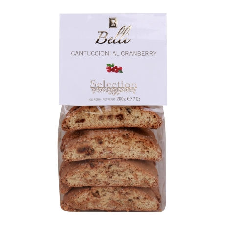 Przejdź do produktu Ciasteczka Cantuccioni al Cranberry Selection 200g - Belli