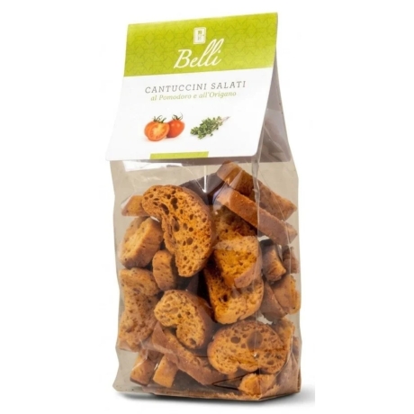 Przejdź do produktu Ciasteczka Cantuccini Salati al Pomodoro e all' Origano 150g - Belli