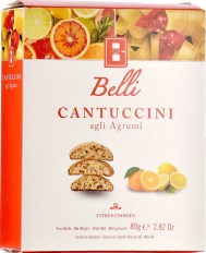Przejdź do produktu Ciasteczka Cantuccini agli Agrumi 80g - Belli
