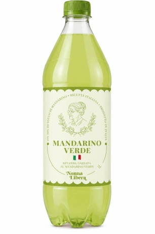 Przejdź do produktu Napój gazowany Mandarino Verde 1l - Nonna Libera