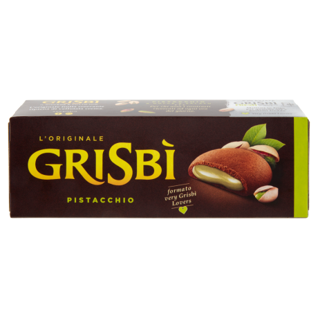 Przejdź do produktu Biszkopty z kremem pistacjowym 135g - Grisbi