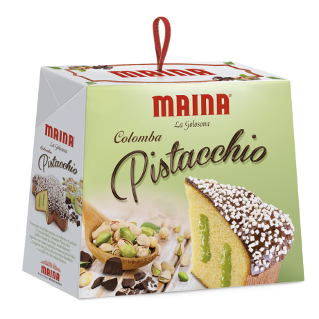 Przejdź do produktu Maina Colomba z pistacjami 750g babka wielkanocna