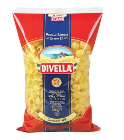 Przejdź do produktu Makaron muszelki Gnocchi 45 500g - Divella