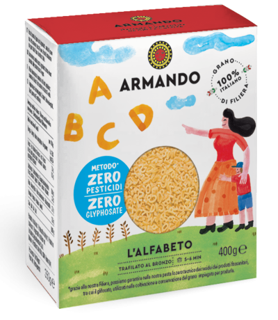 Przejdź do produktu Makaron L'alfabeto 400g - Armando